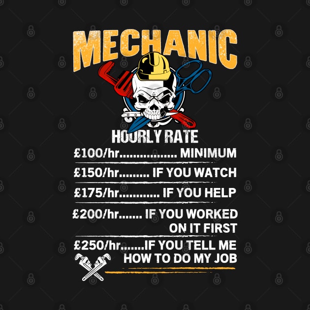 Mechanic hourly rate. by designathome