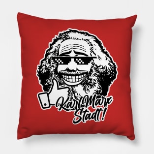 Karl Marx Stadt (two tone) Pillow