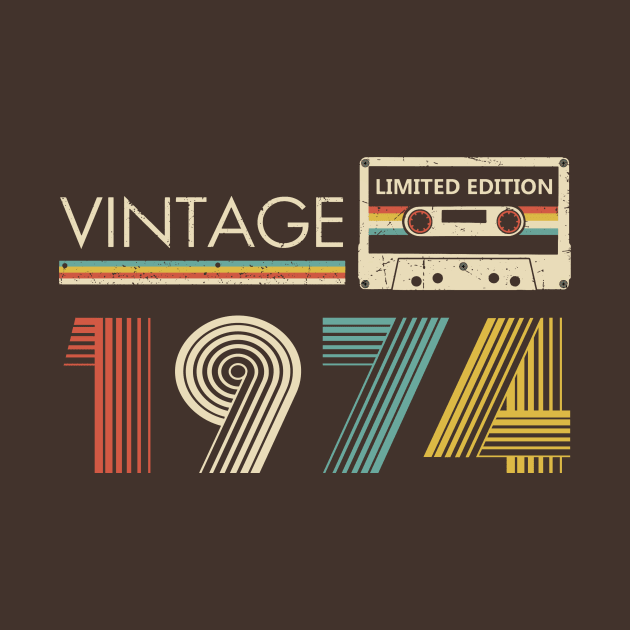 Vintage 1974 Limited Edition Cassette by louismcfarland