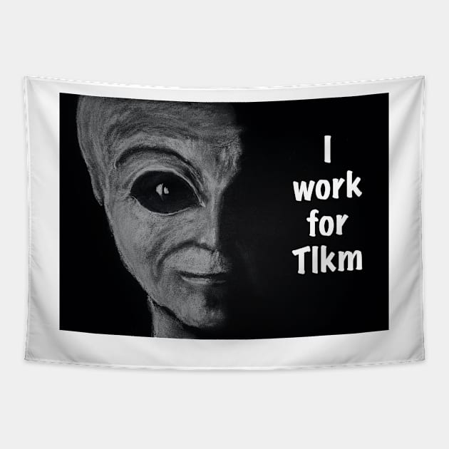 I work for Tlkm Tapestry by SandiaOFC