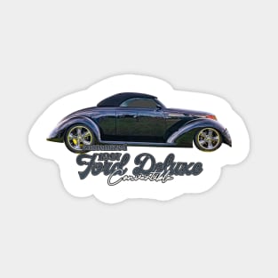 Customized 1937 Ford DeLuxe Convertible Magnet