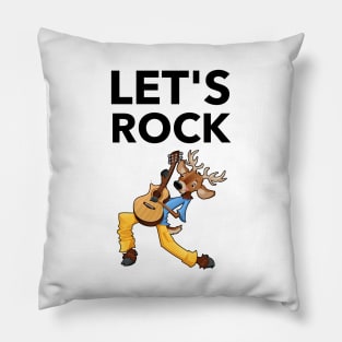 Let's Rock Pillow