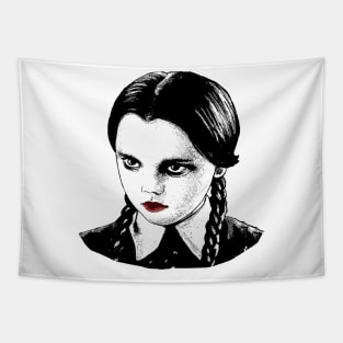 Wednesday Addams Tapestry