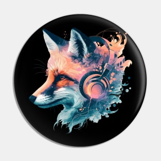 Music Fox Pin