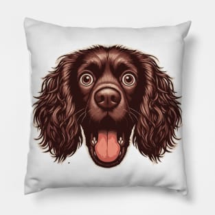 boykin spaniel Pillow