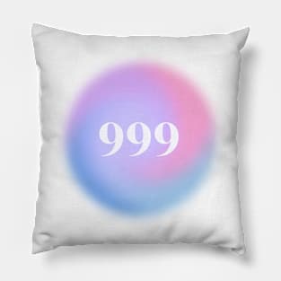 angel numbers 999 Pillow