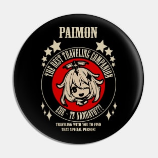 Paimon the cute adventurer Pin