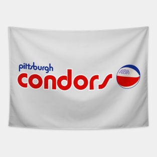 Defunct Pittsburgh Condors ABA Basketball Tapestry