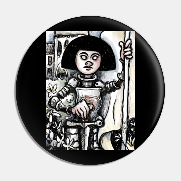 Joan Of Arc After Albert Lynch Art Pin Teepublic
