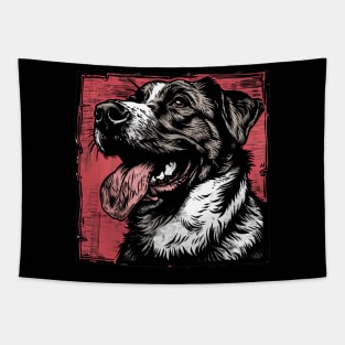 Retro Art Anatolian Shepherd Dog Lover Tapestry