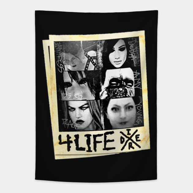 DIRE ''4 LIFE'' Tapestry by KVLI3N