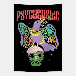 PSYCHEDELIC BIRD Tapestry