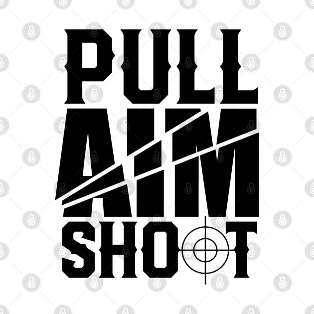 Skeet Shooting Shoot Shooter Marksman Aim by dr3shirts