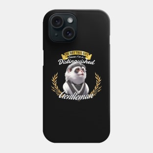 The Distinguished Marmoset Gentleman Phone Case