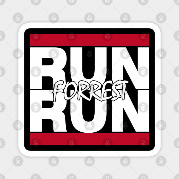 Run Forrest Run! Magnet by RetroZest