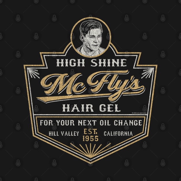 Back to the Future McFly's Hair Gel Label Worn by Alema Art