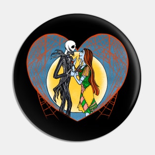 Jack and Sally in Love Pin