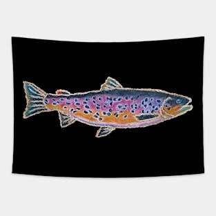 Fishes in Stitches 016 Trout Tapestry