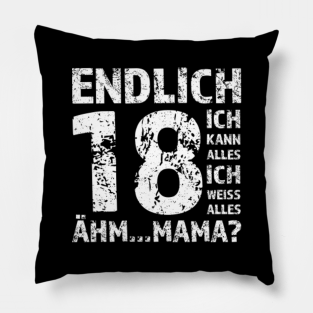 Birthday Card Pillows Teepublic