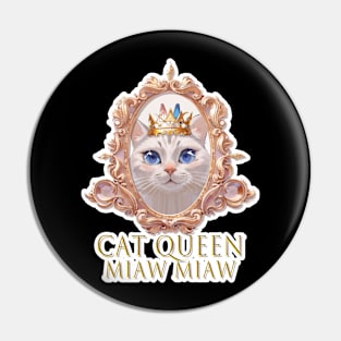 Cat Queen Pin