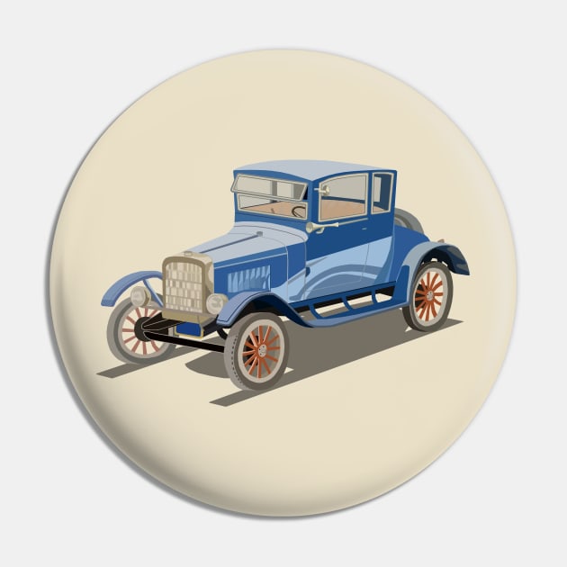 Retro car Pin by An.D.L.