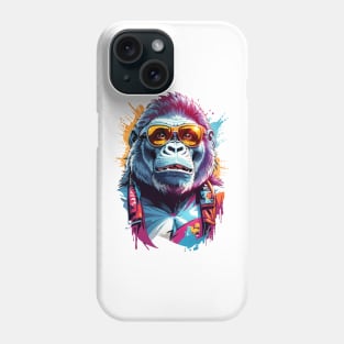 Cool Gorilla in Sunglasses Phone Case