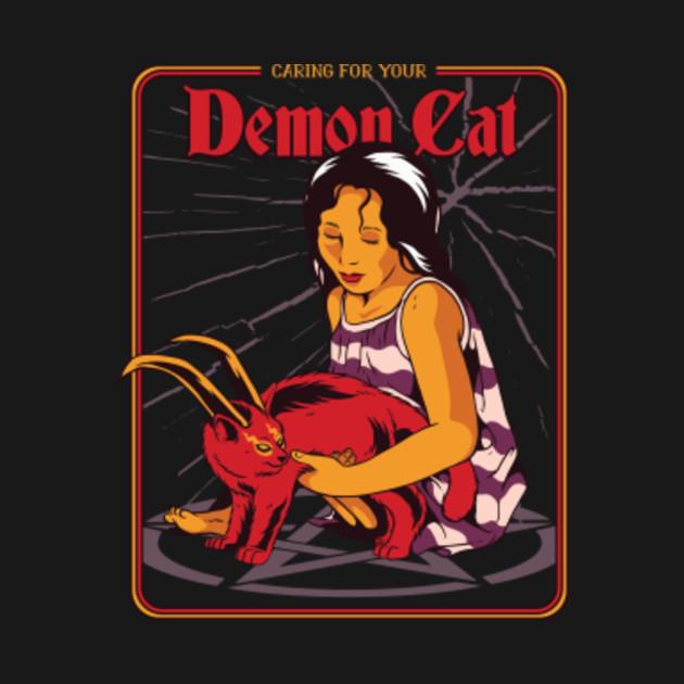 Demon Cat Demon T Shirt Teepublic