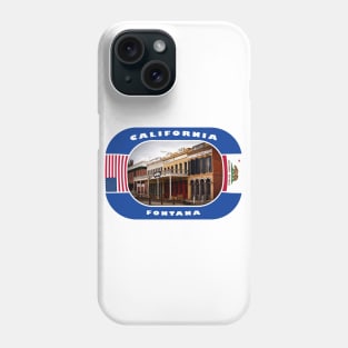 California, Fontana City, USA Phone Case