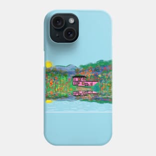 House by the lake Phone Case