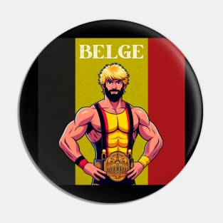 Belge: Wrestling Champion Pin