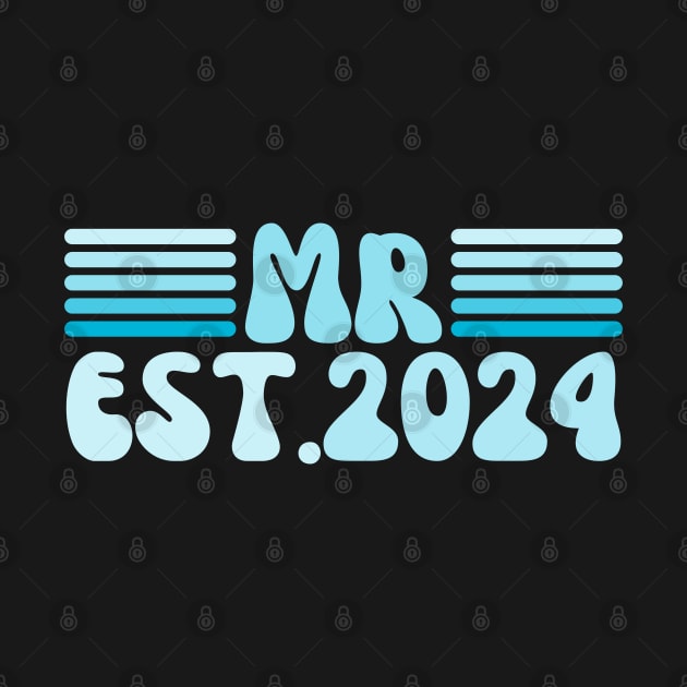 Mr est 2024 Groovy by Tee-riffic Topics