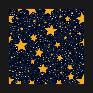 A starry sky pattern T-Shirt