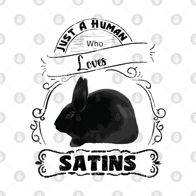 Just a human who loves Satin rabbits by artsytee