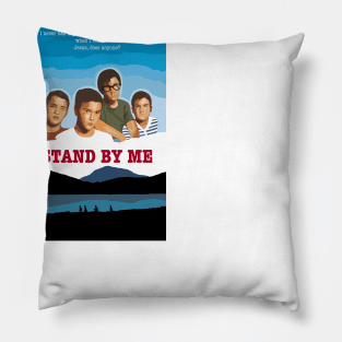 Stand By Me- Movie Poster Design Pillow