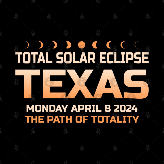 Total Solar Eclipse Texas 2024 by Real Pendy