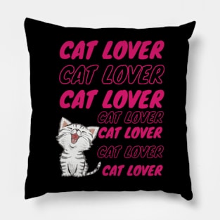 Cat Lover Pillow