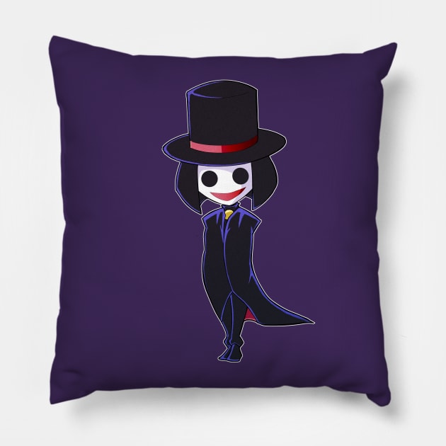 Phantom Renegade Chibi Pillow by StaticBlu