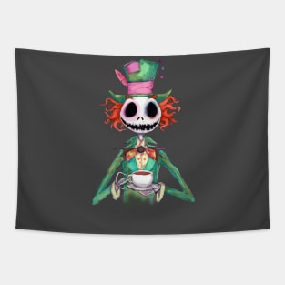 Skeleton Hatter Tapestry