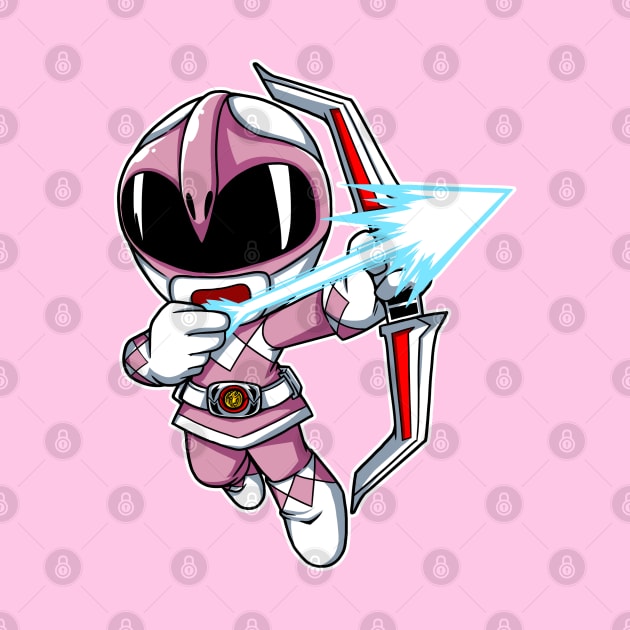 Pink Ranger Ptera by HiroRay1984