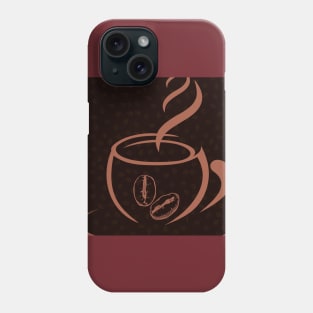 Cup of sweet coffee Phone Case