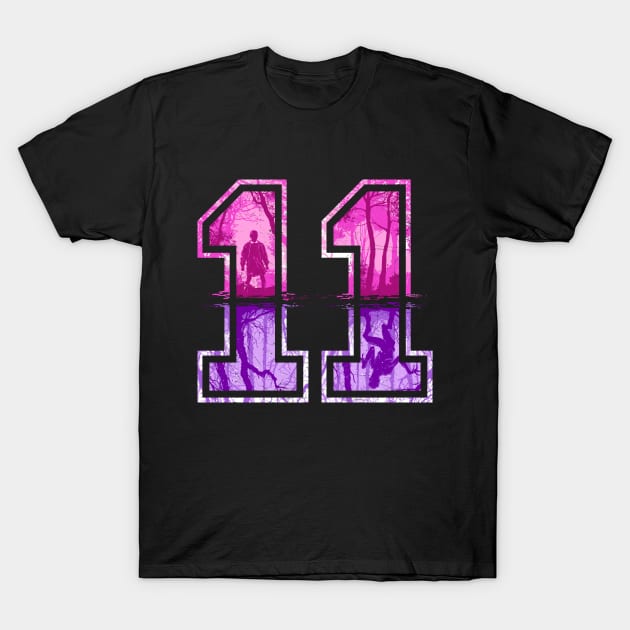 Strange Number 11 (pink-purple) - Jersey - Sticker