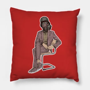 Gas Mask Fashion Pillow