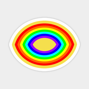 Rainbow Eye on Illuminating Magnet