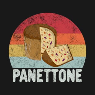 Retro Panettone Cake Gift T-Shirt