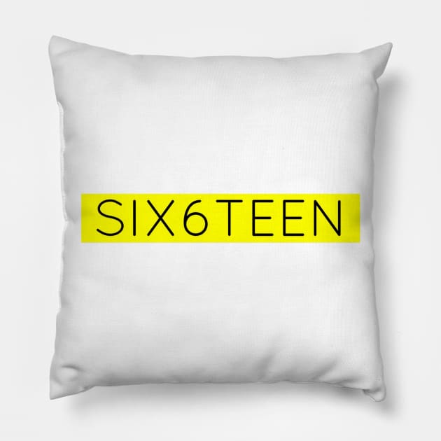 six6teen Pillow by six6teen