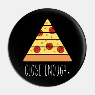 Pizza Lover's Food Pyramid Pin