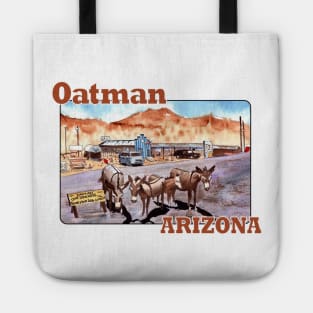 Donkeys of Oatman, Arizona Tote