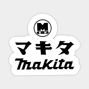 Makita tools original historic logo Magnet