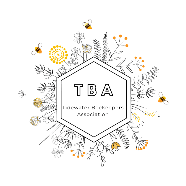 TBA Flower & Bee Hex by Tidewater Beekeepers