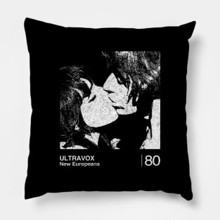 New Europeans / Minimalist Graphic Artwork Design Pillow